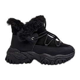 Step in style Trappers Model Cresandi 23BT26-6534 Black - Krok ve velkém stylu černý