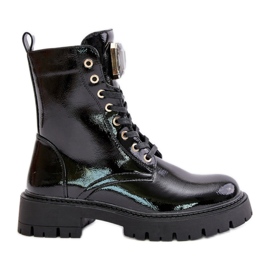 Step in style Workers Model Depisa 5807-1 Black - Krok ve velkém stylu černý