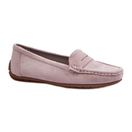 Step in style Mokasíny Model Lenvie FT245 Violet - Krok ve velkém stylu fialová