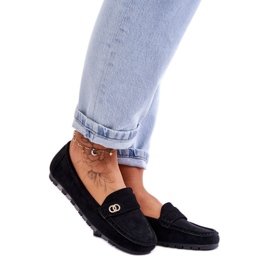 Step in style Mokasíny Model Castelo JU052 Black - Krok ve velkém stylu černý