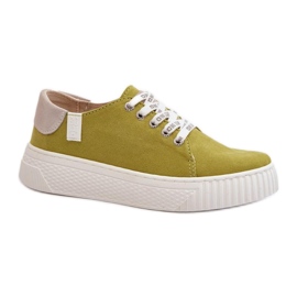 Step in style Tenisky Model Big Star NN276003 Lime - Krok ve velkém stylu zelený