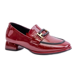 Step in style Boty Model Artiker 55C0103 Bordo - Krok ve stylu červený