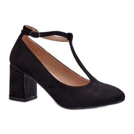 Step in style Lodičky Model Raniyah 834284 Black - Krok ve velkém stylu černý