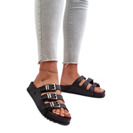Step in style Sandálové žabky Model Zaxy NN2850099 Černá - Krok ve stylu černý