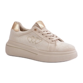 Step in style Sportovní obuv Model Big Star MM274618 Béžová - Krok ve stylu béžový