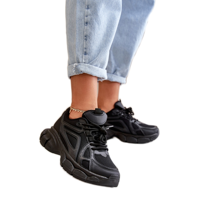 Step in style Sportovní obuv Model Timoci Y3801 Černá - Krok ve stylu