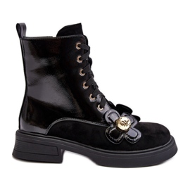 Step in style Boty Model Da MR870-76 Black - Krok ve velkém stylu černý