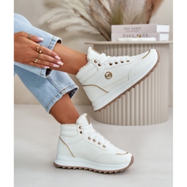 Step in style Sportovní obuv Model Ariatte TL288-9 White - Krok ve stylu bílý Step in style Sportovní obuv Model Ariatte TL288-9 White - Krok ve stylu bílý
