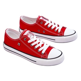 Step in style Tenisky Model Big Star T274020 Red - Krok ve velkém stylu červené Step in style Tenisky Model Big Star T274020 Red - Krok ve velkém stylu červené