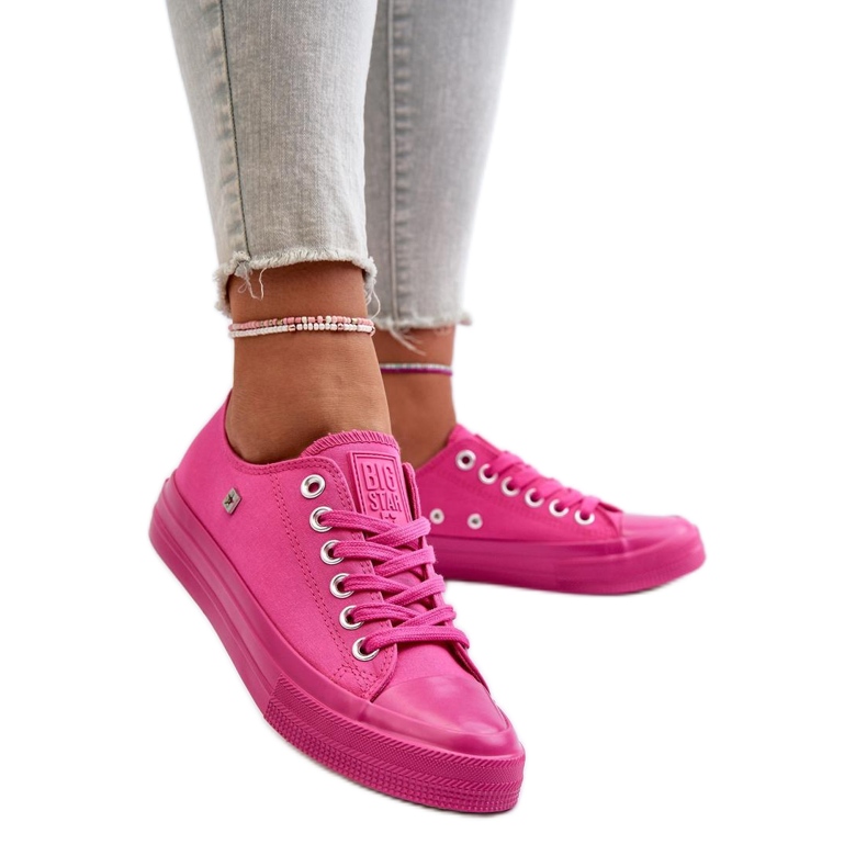 Step in style Tenisky Model Big Star NN274290 Fuchsia - Krok ve velkém stylu růžový