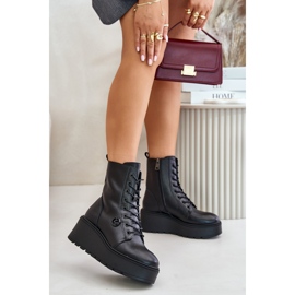 Step in style Boty Model Vinceza 58338 Black - Krok ve velkém stylu černý