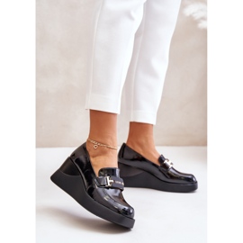 Step in style Mokasíny Model Vinceza 58337 Black - Krok ve velkém stylu černý
