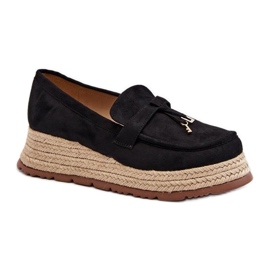 Step in style Mokasíny Model Torresia C-397 Black - Krok ve velkém stylu černý