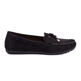 Step in style Mokasíny Model Good Time ZA28P Black - Krok ve stylu černý