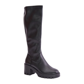 Step in style Boty Model Vinceza 58332 Black - Krok ve velkém stylu černý