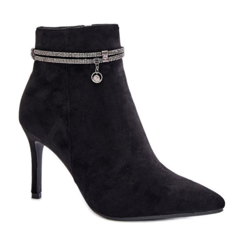 Step in style Boty Model Vinceza 16469 Black - Krok ve velkém stylu černá