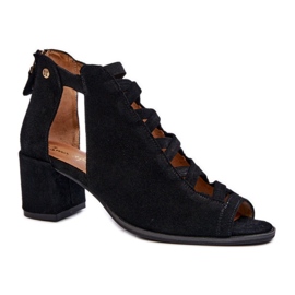 Sandály Model Maciejka 06456-01 Black - Step in style černý