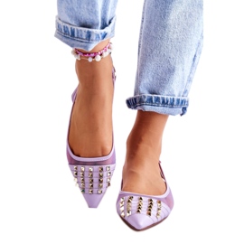 Step in style Balerínky Model Kinley 9515 Violet - Krok ve velkém stylu fialová