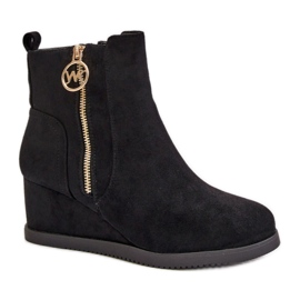 Step in style Boty Model Leretha YY-78 Black - Krok ve velkém stylu černý