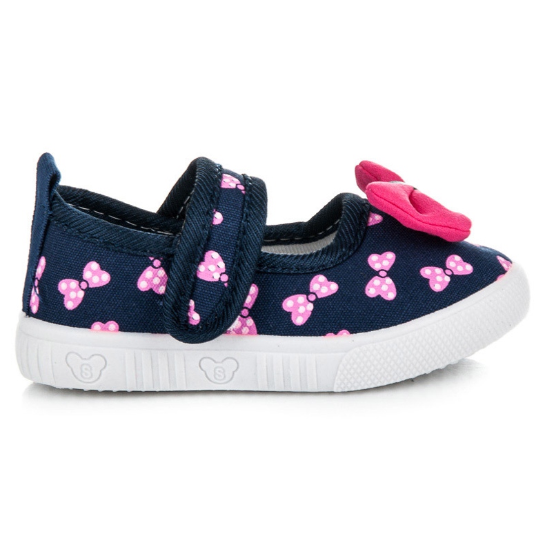 Tenisky S Mašlí modrý