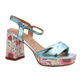 Step in style Sandály Model Da CR980 Blue - Krok ve stylu modrý Step in style Sandály Model Da CR980 Blue - Krok ve stylu modrý