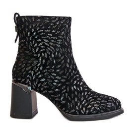 Step in style Boty Model Da CR42-192 Black - Krok ve velkém stylu černá