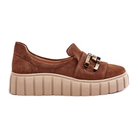 Step in style Boty Model Lewski 3398 Brown Suede - Krok ve stylu hnědý Step in style Boty Model Lewski 3398 Brown Suede - Krok ve stylu hnědý