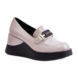 Step in style Mokasíny Model Vinceza 58337 Gray - Krok ve velkém stylu šedá Step in style Mokasíny Model Vinceza 58337 Gray - Krok ve velkém stylu šedá
