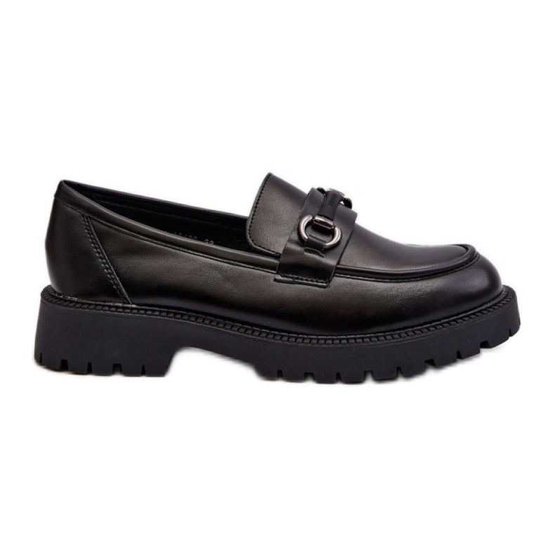 Step in style Mokasíny Model Ledda 62120 Black - Krok ve velkém stylu černá