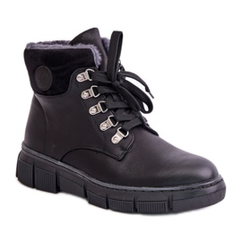 Step in style Trappers Model Mevanisa 24BT02-7973 Black - Krok ve velkém stylu černý