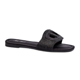 Step in style Sandálové žabky Model Dimrose LT06 Black - Krok ve stylu černý
