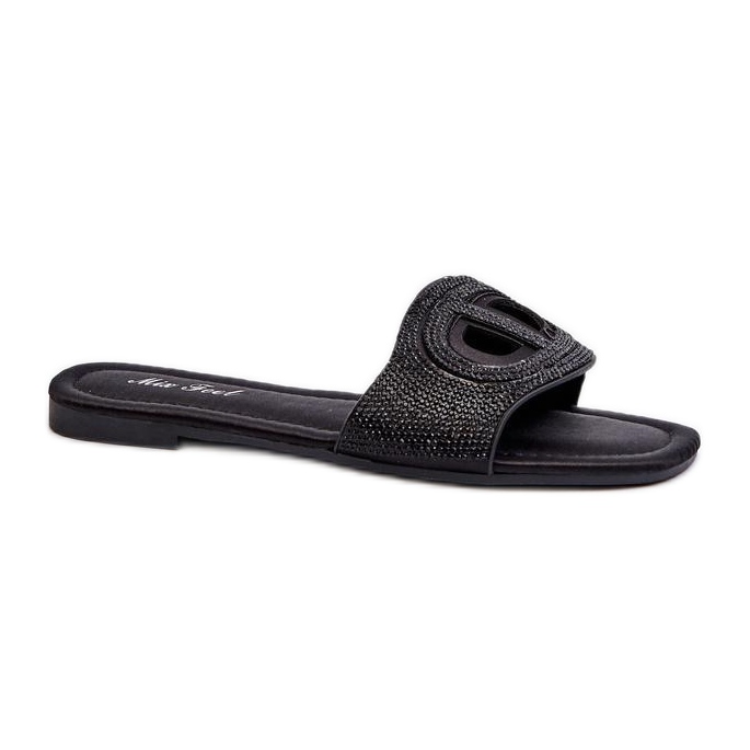 Step in style Sandálové žabky Model Dimrose LT06 Black - Krok ve stylu černá Step in style Sandálové žabky Model Dimrose LT06 Black - Krok ve stylu černá