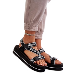 Step in style Sandály Model Big Star NN274A525 Black - Krok ve velkém stylu černý