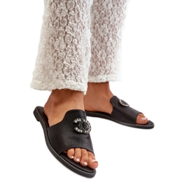 Sandálové žabky Model S.Barski KV27-050 Black - Step in style černý
