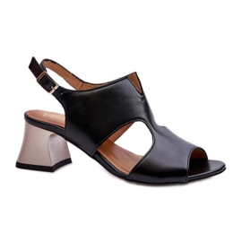 Sandály Model Maciejka 06566-01 Black - Step in style černý