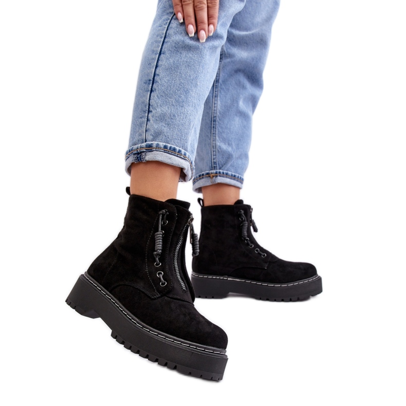 Step in style Boty Model Edivame M532-1 Black - Krok ve velkém stylu černá