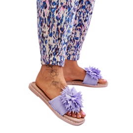 Step in style Sandálové žabky Model Giorgia LS-118 Violet - Krok ve velkém stylu fialová