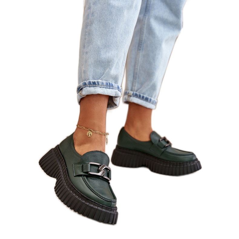 Boty Model Zazoo 20176 Dark Green - Step in style zelená