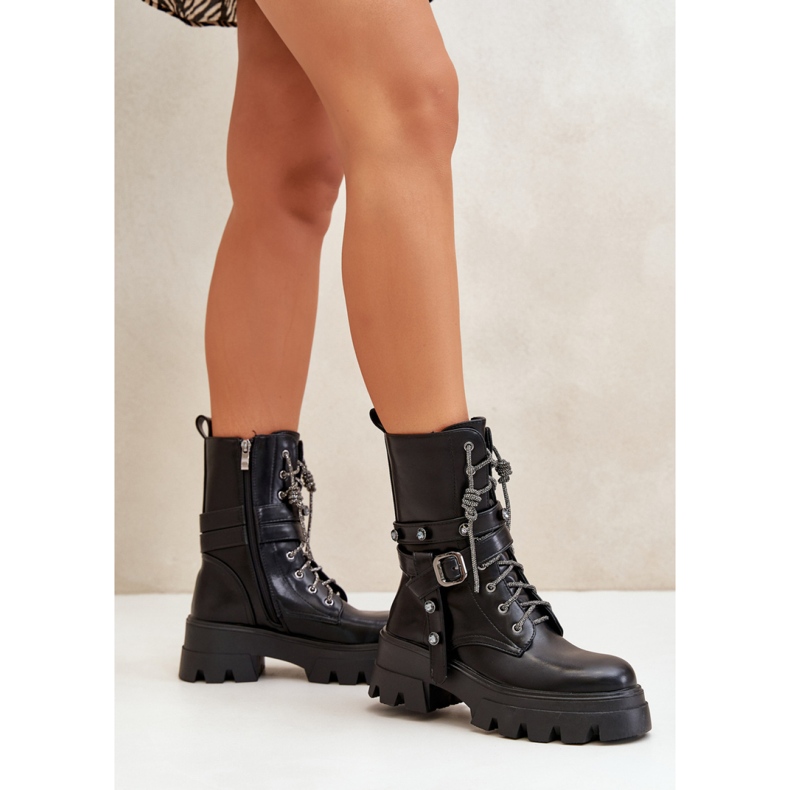 Step in style Workers Model Berivana CLS-322 Black - Krok ve velkém stylu černá