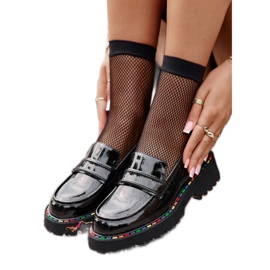 Step in style Mokasíny Model Artiker 55C0489 Černá - Krok ve velkém stylu černý