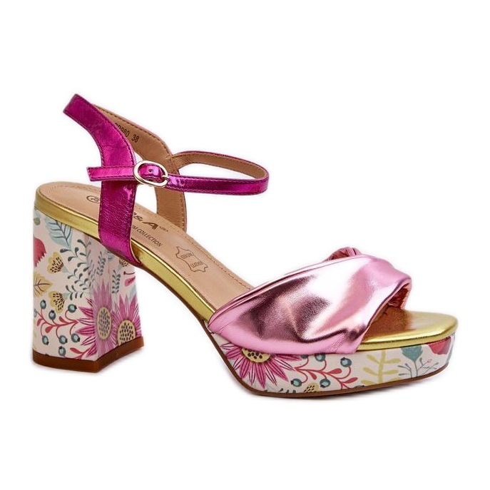 Step in style Sandály Model Da CR980 Pink - Krok ve stylu růžový