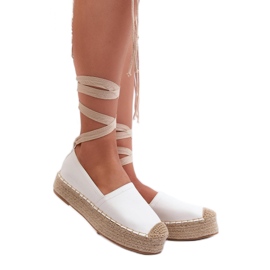Step in style Espadrilky Model Tailesse C-285 White - Krok ve velkém stylu bílý