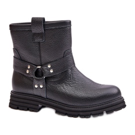 Step in style Boty Model Lewski 3435 Black - Krok ve velkém stylu černý