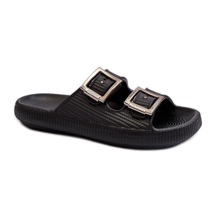 Step in style Sandálové žabky Model Zaxy LL285088 Black - Krok ve stylu černá Step in style Sandálové žabky Model Zaxy LL285088 Black - Krok ve stylu černá