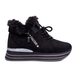 Step in style Sportovní obuv Model Jamarie 21-Q99 Černá - Krok ve stylu černý