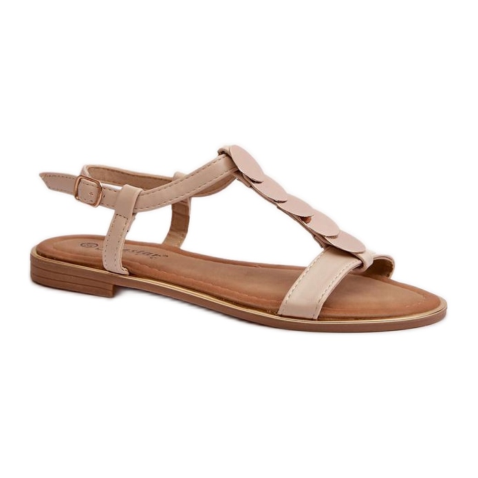 Sandály Model Jeritellia CK281P Beige - Step in style béžový