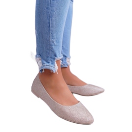 Step in style Balerínky Model Tiffy CC200P Gold - Krok ve velkém stylu žluť