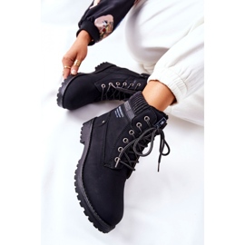 Step in style Trappers Model Grunders 8BT26-0746 Blk Black - Krok ve stylu černý