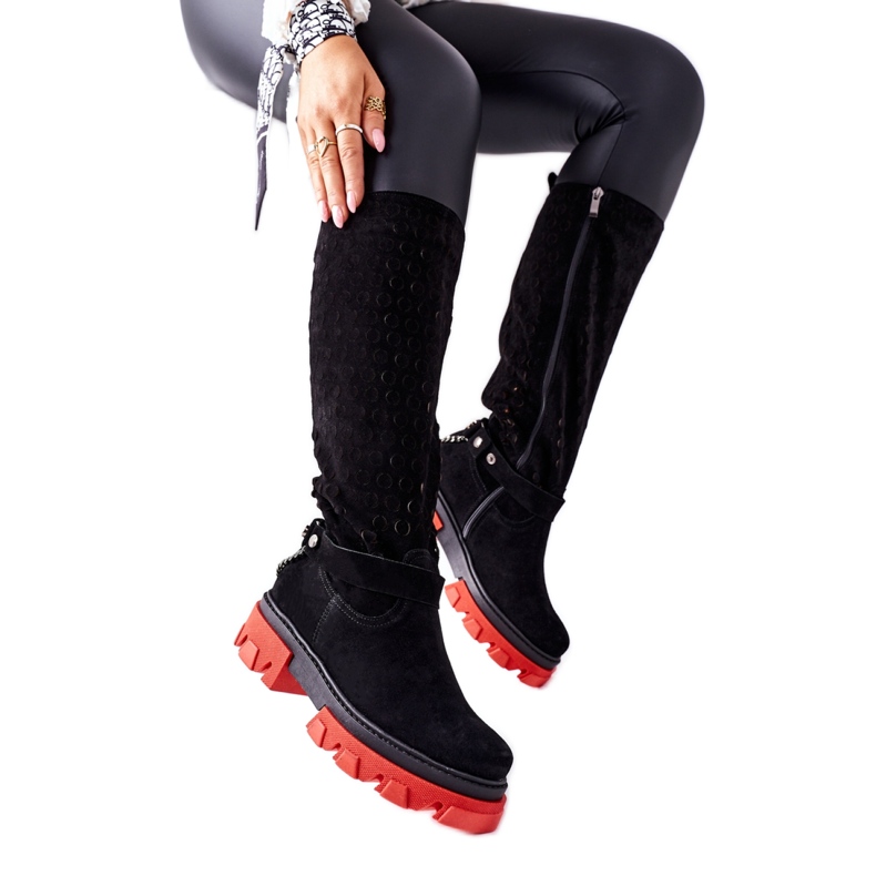 Step in style Boty Model Lewski 2866/G Black - Krok ve stylu černá