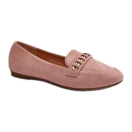 Step in style Mokasíny Model Aredilla 9988-73 Pink - Krok ve stylu růžový